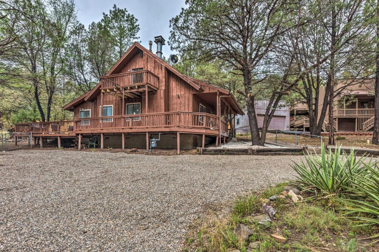 Rustic With Large Deck And Grill! Ferienhaus Ruidoso
